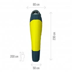 Sac de couchage grande taille - Confort : 5°C - Bleu marine SYNTEK 0° LONG -Vêtements et Equipements femme Soldes mic1118 9188 3 sac de couchage confort 5 c bleu marine syntek 0 long 5