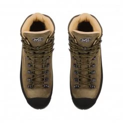 Chaussures hautes de trekking GORE-TEX vertes unisexes BOUTHAN -Vêtements et Equipements femme Soldes mig1153 2183 3 chaussures hautes mixte vert bouthan gtx 3