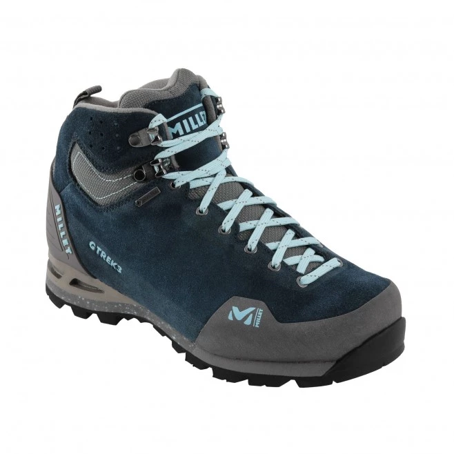 Chaussures hautes GORE-TEX bleues pour femme G TREK 3 4 Chaussures hautes GORE-TEX bleues pour femme G TREK 3 – Image 2