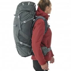 Sac à dos 55 litres kaki pour femme HANANG 55+10 W -Vêtements et Equipements femme Soldes mis2197 8786 3 sac a dos 55 litres femme kaki hanang 55 10 w 5