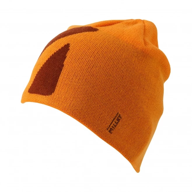 Bonnet orange LOGO BEANIE 4 Bonnet orange LOGO BEANIE – Image 2