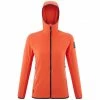 Veste orange pour femme TRILOGY CORDURA HOODIE W -Vêtements et Equipements femme Soldes miv7653 9355 tri cordu hd w coral chrome 3