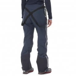 Pantalon d'alpinisme GORE-TEX PRO bleu marine pour femme TRILOGY PANT -Vêtements et Equipements femme Soldes miv7848 7317 2 pantalon femme bleu marine trilogy gtx pro pant w 4