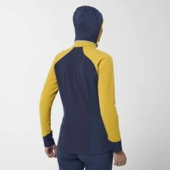 Polaire pour Femme - Bleu marine PIERRA MENT II JKT W -Vêtements et Equipements femme Soldes miv7947 9595 2 pierrament2jktw saphir mustard 1