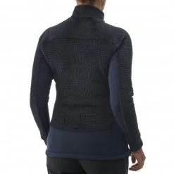 Polaire en Polartec® bleu marine pour femme TRILOGY X WOOL -Vêtements et Equipements femme Soldes miv7969 7517 2 polaire tres chaude femme bleu marine trilogy x wool jkt w 3