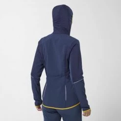 Veste coupe-vent - Femme - Bleu marine TOURING SPEED XCS HOODIE W -Vêtements et Equipements femme Soldes miv8073 7317 2 tourspeedx h w saphir 1