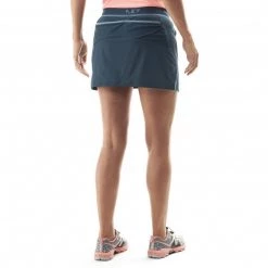 Jupe de trail noire pour femme LTK INTENSE SKIRT W -Vêtements et Equipements femme Soldes miv8280 8737 2 short femme bleu marine ltk intense skirt w 3 1