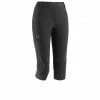 Pantalon de randonnée noir pour femme TREKKER STR 3/4 PANT II W -Vêtements et Equipements femme Soldes miv8433 0247 pantacourt femme noir trekker str 3 4 pant ii w 4