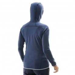 Polaire technique noire pour femme TRILOGY LIGHTGRID -Vêtements et Equipements femme Soldes miv8442 7317 2 polaire femme bleu marine trilogy lightgrid hoodie w 6