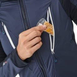 Polaire en Polartec® bleu marine pour femme TRILOGY HYBRID ALPHA -Vêtements et Equipements femme Soldes miv8507 7317 3 polaire femme bleu marine trilogy hybrid alpha hoodie w 3