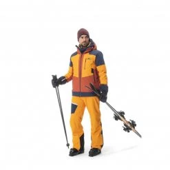 Bonnet en laine mérinos marron TIAK II -Vêtements et Equipements femme Soldes miv8607 9567 3 tiak beanie m rust saphir u 2