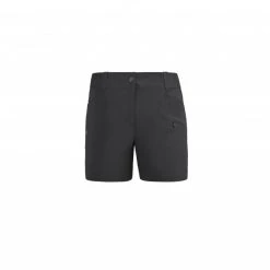 Short de randonnée noir pour femme WANAKA STRETCH SHORT II W