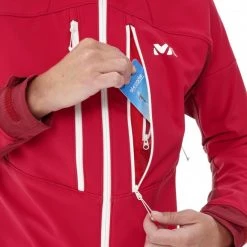 Veste Softshell - Femme - rouge GEILO SHIELD HDIE W -Vêtements et Equipements femme Soldes miv8777 9351 3 veste softshell femme rouge geilo shield hdie w 3