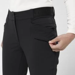 Pantalon coupe-vent noir pour femme WANAKA FALL STRETCH -Vêtements et Equipements femme Soldes miv8874 0247 4 pantalon coupe vent femme noir wanaka fall stretch pant w 4