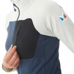 Polaire technique bleu marine pour femme TRILOGY LIGHTGRID -Vêtements et Equipements femme Soldes miv8978 9172 3 micro polaire femme bleu marine tri lgrid jkt w saphir dawn 5 1