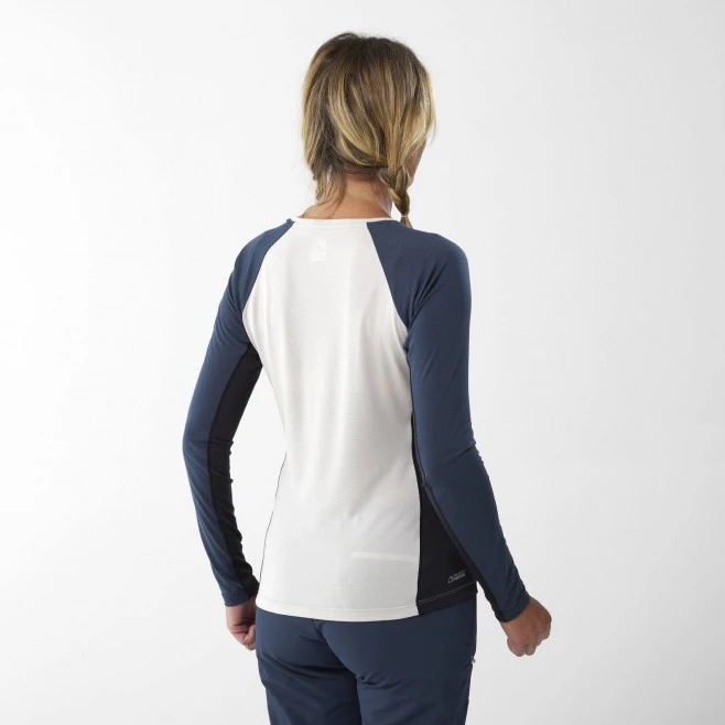 Tee-Shirt orange pour femme TRILOGY ROUND LOGO TS LS W 5 Tee-Shirt orange pour femme TRILOGY ROUND LOGO TS LS W – Image 3