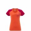Tee-Shirt orange pour femme ASYM SUMMIT TS SS W 2 Tee-Shirt orange pour femme ASYM SUMMIT TS SS W -Vêtements et Equipements femme Soldes miv9034 9663 asy summit ss w coral chrome tango 3