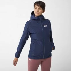 Veste bleu marine pour femme TOBA 2L JKT W -Vêtements et Equipements femme Soldes miv9068 7317 1 toba 2l jkt w saphir 1
