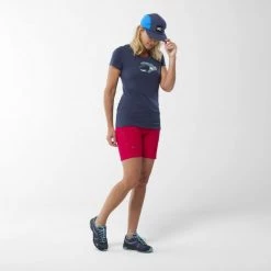 Tee-Shirt bleu marine pour femme STONE HARMONY TS SS W -Vêtements et Equipements femme Soldes miv9076 7317 5 stone hrny ts w saphir 1