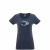 Tee-Shirt bleu marine pour femme STONE HARMONY TS SS W -Vêtements et Equipements femme Soldes miv9076 7317 stone hrny ts w saphir 3