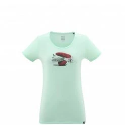 Tee-Shirt turquoise pour femme STONE HARMONY TS SS W
