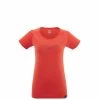 Tee-Shirt orange pour femme HAZY MOUNTAINS TS SS W -Vêtements et Equipements femme Soldes miv9077 9355 hazy mtn ts w coral chrome 3
