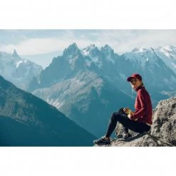 Pantalon stretch de trekking bleu marine pour femme TREKKER -Vêtements et Equipements femme Soldes miv9081 0247 10 legging femme noir trekker tight w