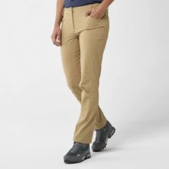 Pantalon de trekking beige pour femme TREKKER STRETCH PANT III W -Vêtements et Equipements femme Soldes miv9113 9643 1 trekker str p w kelp 1 2