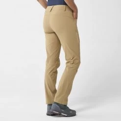 Pantalon de trekking beige pour femme TREKKER STRETCH PANT III W -Vêtements et Equipements femme Soldes miv9113 9643 2 trekker str p w kelp 1 2