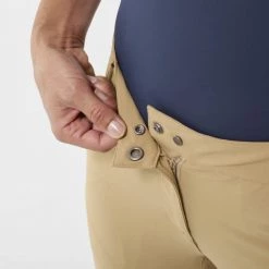 Pantalon de trekking beige pour femme TREKKER STRETCH PANT III W -Vêtements et Equipements femme Soldes miv9113 9643 5 trekker str p w kelp 1 2