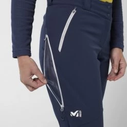Pantalon de ski de randonnée bleu marine pour femme GEILO SHIELD II -Vêtements et Equipements femme Soldes miv9210 7317 4 geilo sh ii p w saphir 3