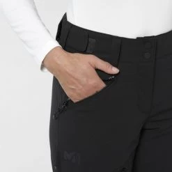 Pantalon de ski bleu marine pour femme MONASHEE -Vêtements et Equipements femme Soldes miv9230 0247 3 monashee pant w black noir 3 1