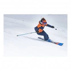 Pantalon de ski bleu marine pour femme SNOWBASIN -Vêtements et Equipements femme Soldes miv9232 7317 10 snowbasin pt w saphir 1