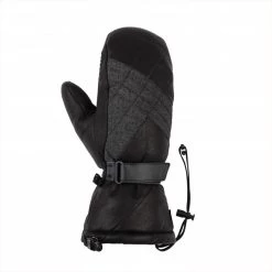 Moufles grises pour femme BIG SKY DOWN