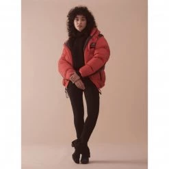 Doudoune rouge unisexe HERITAGE DOWN -Vêtements et Equipements femme Soldes miv9300 0335 17 heri down jkt m red rouge 3