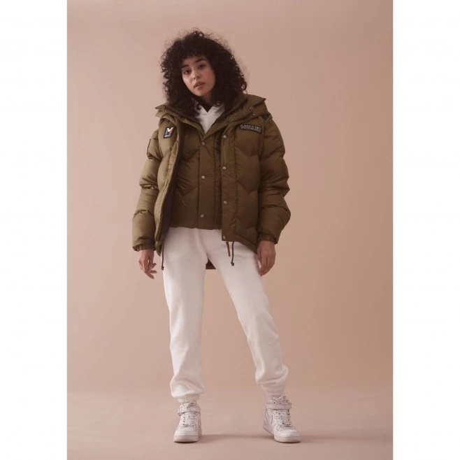 Doudoune kaki unisexe HERITAGE DOWN 5 Doudoune kaki unisexe HERITAGE DOWN – Image 3