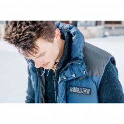 Doudoune sans manches bleu marine unisexe HERITAGE DOWN -Vêtements et Equipements femme Soldes miv9301 7317 13 heri down vst m saphir