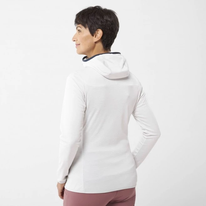 Polaire chaude rouge pour femme TWEEDY HOODIE W 5 Polaire chaude rouge pour femme TWEEDY HOODIE W – Image 3