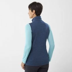 Polaire chaude violette pour femme LOKKA VEST II W -Vêtements et Equipements femme Soldes miv9352 7317 2 lokka vest ii w saphir 1