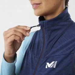 Polaire chaude violette pour femme LOKKA VEST II W -Vêtements et Equipements femme Soldes miv9352 7317 5 lokka vest ii w saphir 1