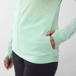 Sweat turquoise pour femme LOOP LIGHT HOODIE W -Vêtements et Equipements femme Soldes miv9361 9647 5 loop light hdiw beryl 1