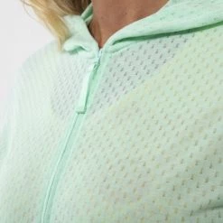 Sweat turquoise pour femme LOOP LIGHT HOODIE W -Vêtements et Equipements femme Soldes miv9361 9647 7 loop light hdiw beryl 1