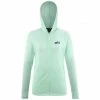 Sweat turquoise pour femme LOOP LIGHT HOODIE W -Vêtements et Equipements femme Soldes miv9361 9647 loop light hdiw beryl 1