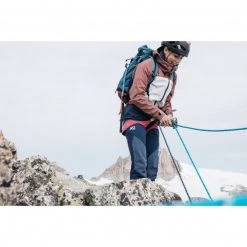 Pantalon d'alpinisme orange pour femme FUSION XCS PANT W -Vêtements et Equipements femme Soldes miv9375 7317 10 fusion xcs pt w saphir 1