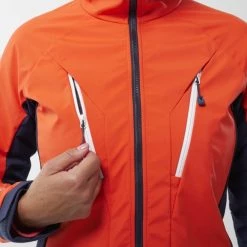 Veste bleu marine pour femme TRILOGY V ICON INFINIUM -Vêtements et Equipements femme Soldes miv9391 9654 4 tri v inf jkt w saphir coral chrome 1 1