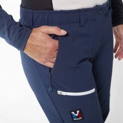 Pantalon d'alpinisme bleu marine pour femme TRILOGY XCS AIR -Vêtements et Equipements femme Soldes miv9392 7317 4 tri xcs pt w saphir 1