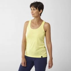 Tee-Shirt turquoise pour femme HIKING JACQUARD TANK W -Vêtements et Equipements femme Soldes miv9403 9414 1 hiking j tank w limon 1 1