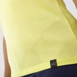 Tee-Shirt jaune pour femme HIKING JACQUARD TANK W -Vêtements et Equipements femme Soldes miv9403 9414 4 hiking j tank w limon 1