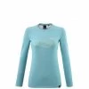 Tee-Shirt bleu pour femme SUNNY FIELDS TS LS W -Vêtements et Equipements femme Soldes miv9405 9457 sunny fiel ls w porcelain 1