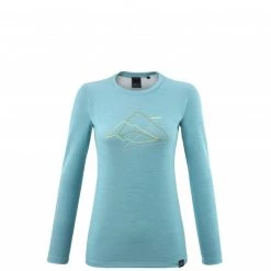 Tee-Shirt bleu pour femme SUNNY FIELDS TS LS W